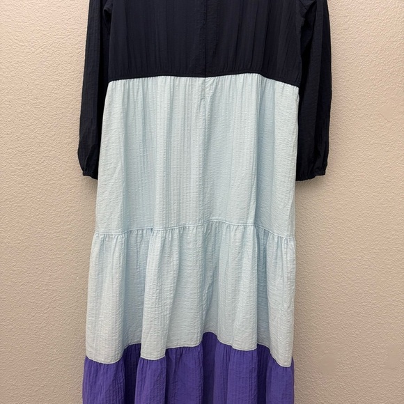 Lane Bryant Colorblock Crepe Maxi Dress Size 20 NWT - Picture 11 of 16